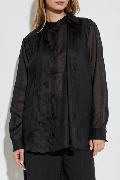 Totême Toteme Button-down Shirt In Black
