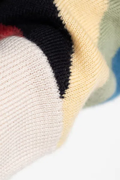 Ps By Paul Smith Ps Paul Smith Striped Wool Cardigan In Multi