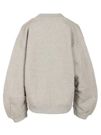 Attico Sweatshirt In Gray