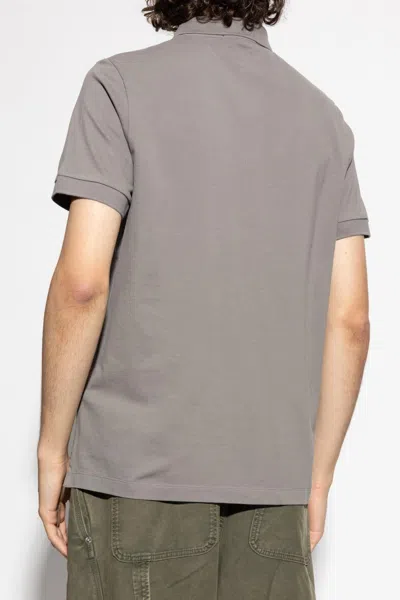 Stone Island Crickle Reps Hooded Down Jacket In Gray