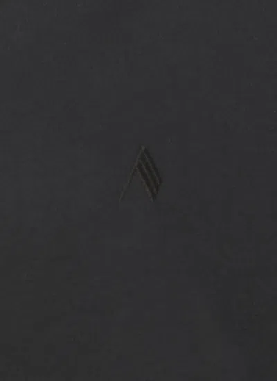 Attico Oversized T Shirt In Black