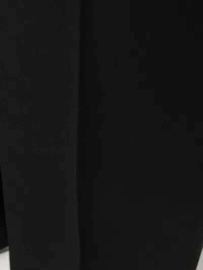 Alberto Biani Trousers Straight Leg Wide-leg Design In Black