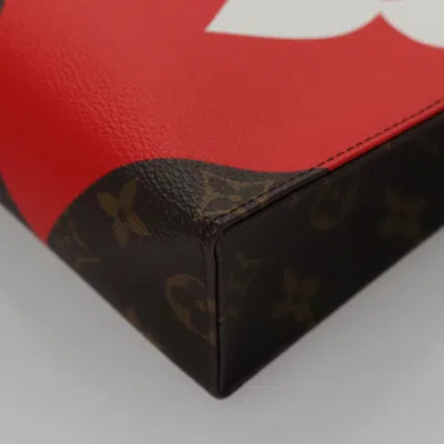 Pre-owned Louis Vuitton Trousse De Toilette Brown Canvas Clutch Bag ()