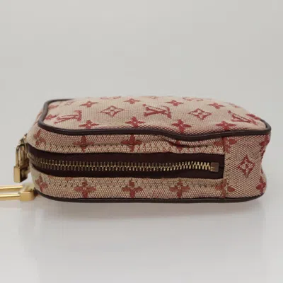 Pre-owned Louis Vuitton Usu Red Canvas Clutch Bag ()