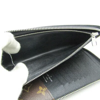 Pre-owned Louis Vuitton Zippy Wallet Vertical Brown Canvas Wallet  ()