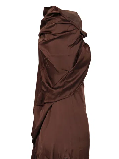 Rick Owens Athena Jackets Brown In Brown