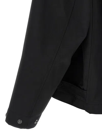 Y-3 Ref W Blouson Polyester And Wool Jacket In Black