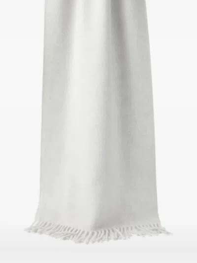 Brunello Cucinelli Cashmere Scarf With Fringes