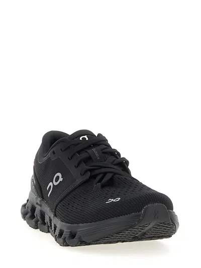 On Cloud X 4 Sneaker In Black