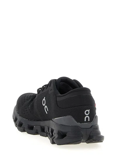 On Cloud X 4 Sneaker In Black