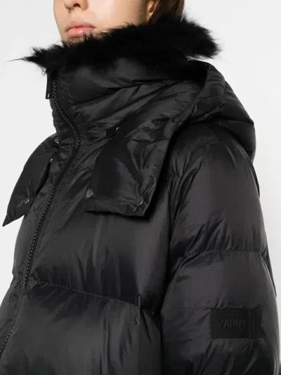 Yves Salomon Doudoune Hooded Jacket With Fur Collar