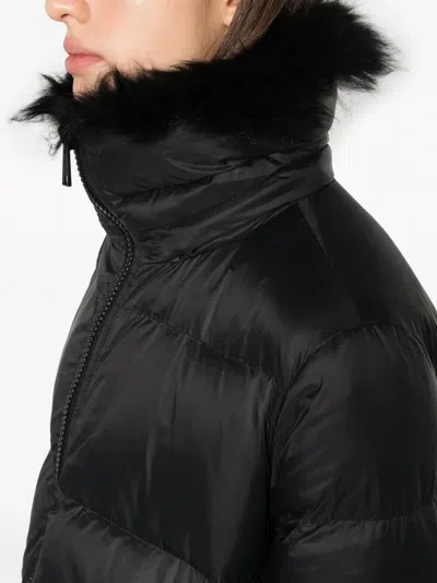 Yves Salomon Doudoune Hooded Jacket With Fur Collar
