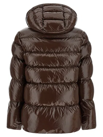 Pinko Eleodoro Puffer Jackets Brown In Multi
