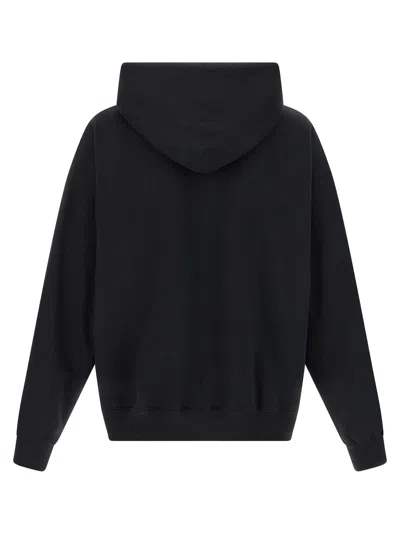 Y-3 Hoodie With Drawstring Hood And Ribbed Finish In Black