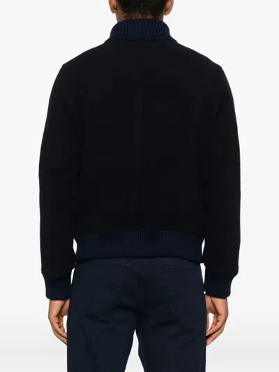 Eleventy Jacket With Pockets In Black