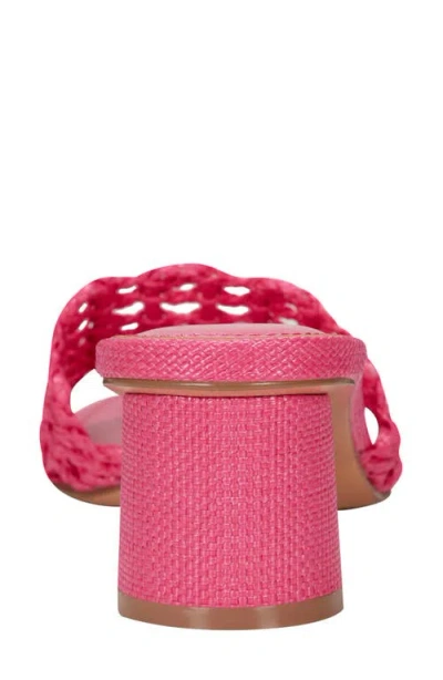 Marc Fisher Ltd Women's Jazmine Woven Slip-on Sandals In Red