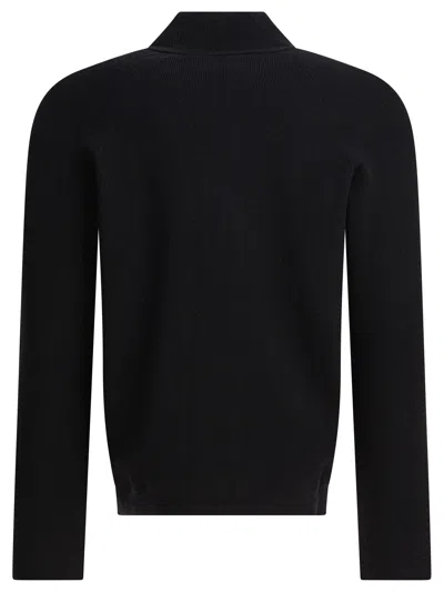 C.p. Company C.p.company Black Polyester Knitwear In Black