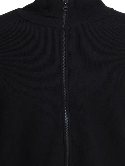 C.p. Company C.p.company Black Polyester Knitwear In Black