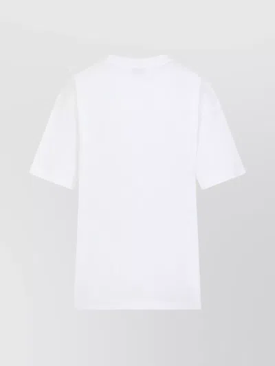 Moschino Couture Tshirt With Print In White