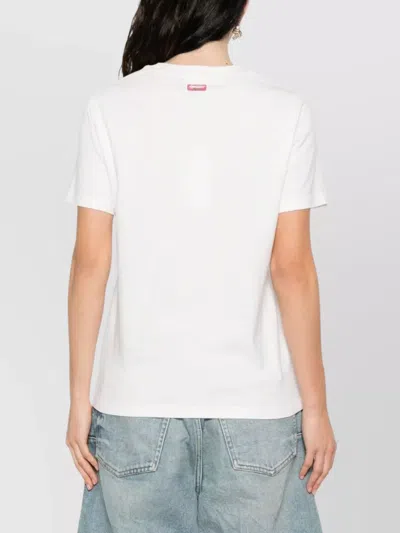 Kenzo T-shirt In Cotone Bianco  Donna In White