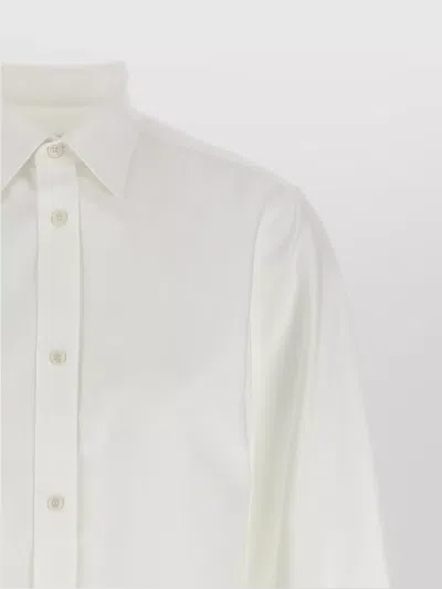 Darkpark Shirt 'jessie' Cuffs Buttoned In White