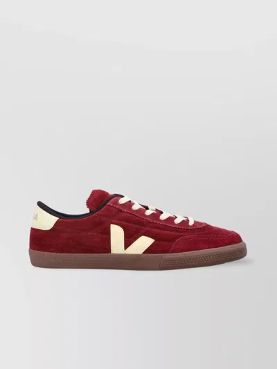Veja Paneka Suede Sneakers Grenat Sun Bark In Multi