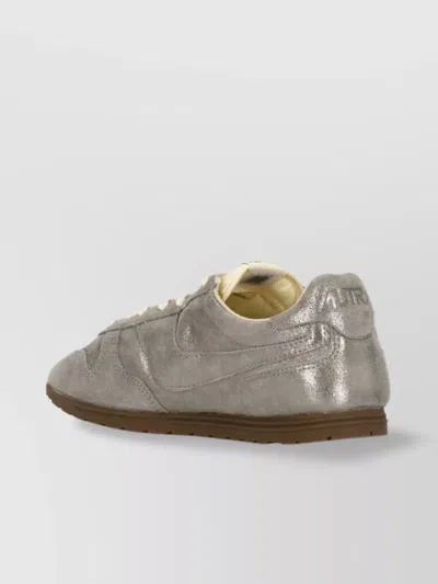 Autry Windspin Suede Sneakers In Gray