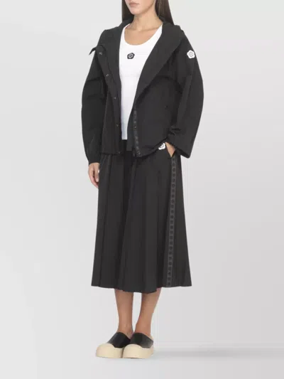 Kenzo Women Windproof Jacket In Black