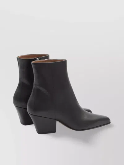 Paris Texas 50mm Bettina Leather Ankle Boots In Black