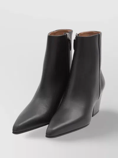 Paris Texas 50mm Bettina Leather Ankle Boots In Black