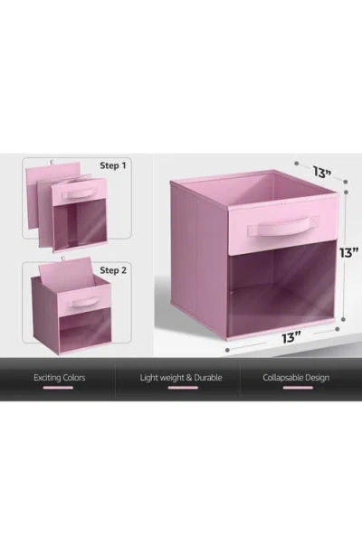 Sorbus 6-pack Window Collapsible Storage Bins In Multi