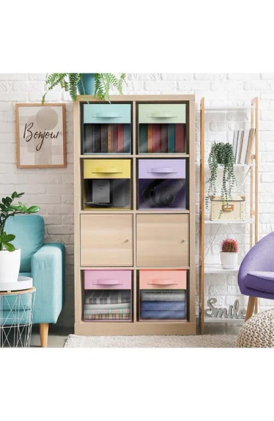 Sorbus 6-pack Window Collapsible Storage Bins In Multi