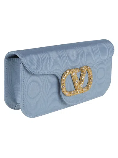 Valentino Garavani Clear Blue Bags