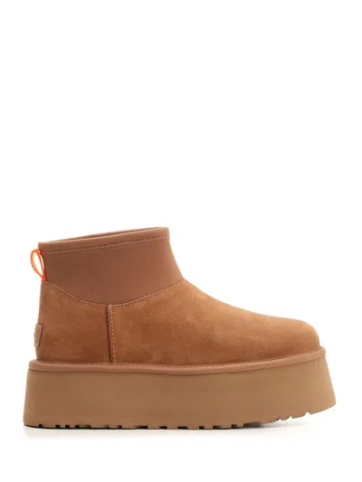 Ugg Womens Womens Classic Mini Dipper In Brown
