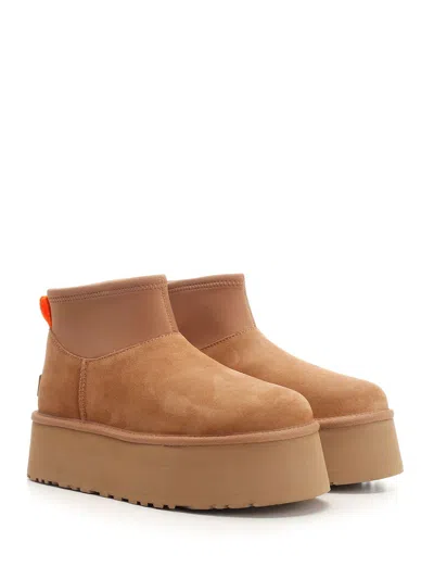 Ugg Womens Womens Classic Mini Dipper In Brown