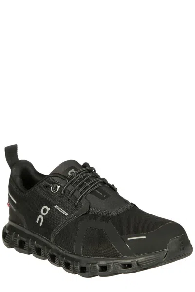 On Breathable Black Sneakers With Aesthetic In Multi