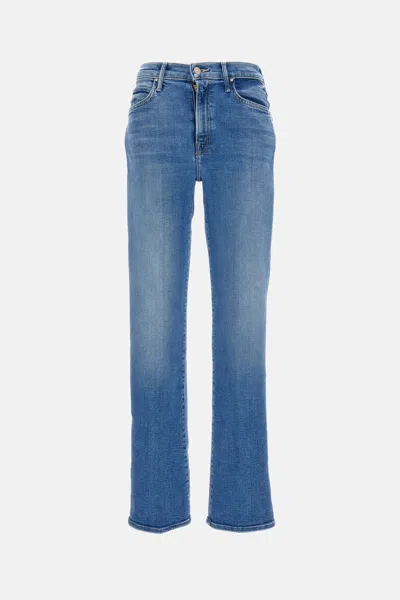 Mother The Weekender Fray A Groovy Kind Of Love Flare Jean In Blue
