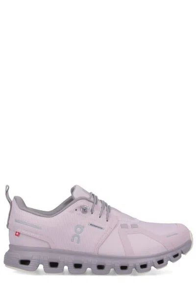 On Cloud 6 Waterproof Sneakers In Purple