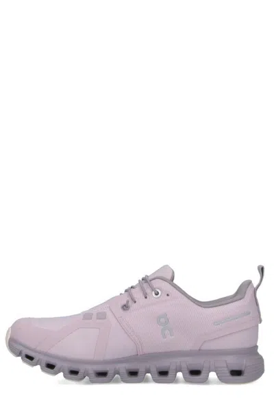 On Cloud 6 Waterproof Sneakers In Purple