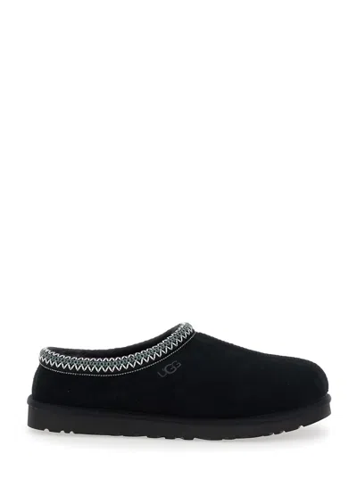Ugg 10mm Tasman Shearling Loafers In Black