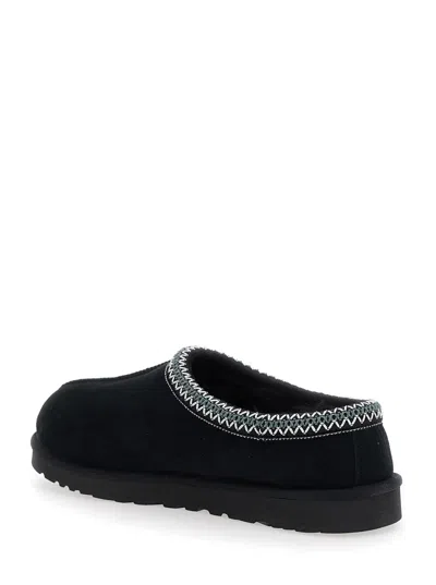Ugg 10mm Tasman Shearling Loafers In Black