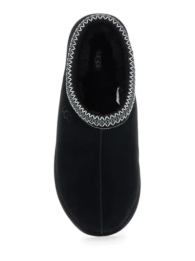 Ugg 10mm Tasman Shearling Loafers In Black