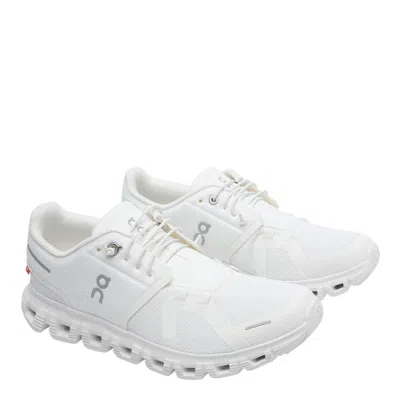 On Cloud 5 Running Shoe In White