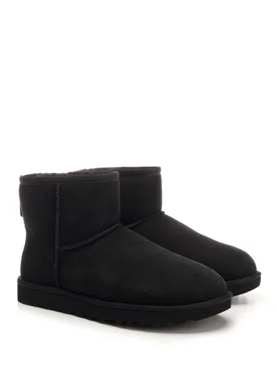 Ugg Womens Classic Mini Ii Boots In Black