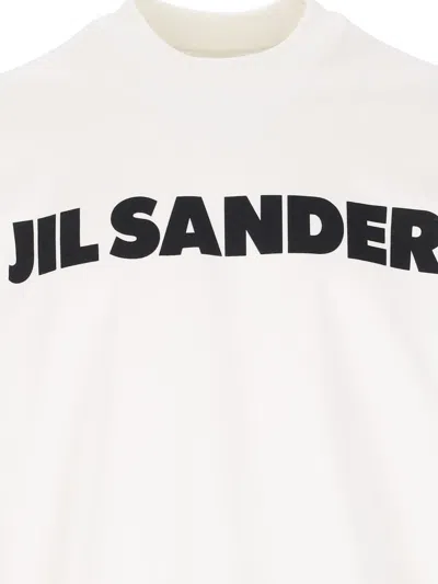 Jil Sander Cotton T-shirt In White