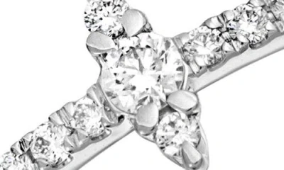 Bony Levy Liora 18k White Gold Diamond Stackable Ring In Metallic