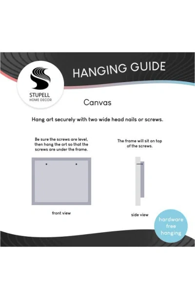 Stupell Industries Nothing A Cocktail Can't Fix Framed Canvas Wall Art In Blue