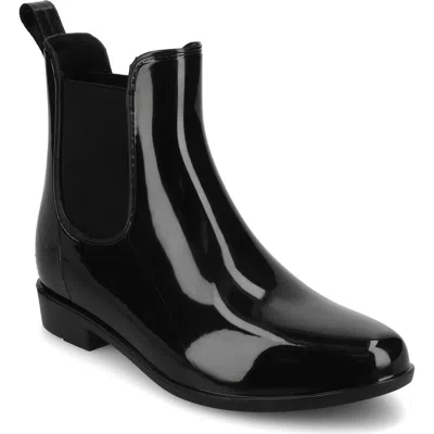 Journee Collection Womens Flat Heel Rain Boots In Black