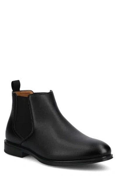 Vance Co. Mens Block Heel Chelsea Boots In Black