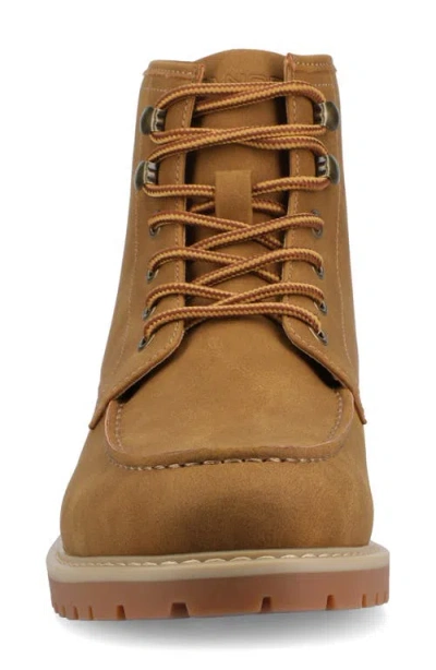 Vance Co. Mens Zeus Block Heel Chelsea Boots In Neutral